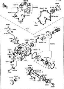 VN1500 Front bevel gear(1 / 2)