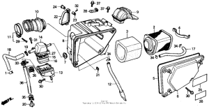 CMX250C Воздушный фильтр