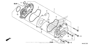 NC700X (DCT) Водяной насос