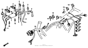 CB1000 Wire harness + ignition coil