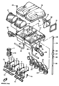 GTS1000A Впускная система