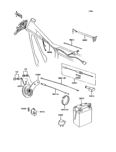 KH125 Электрика