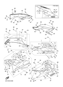 YZF-R6 Обтекатель 2
