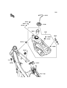  Топливный бак