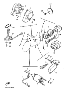 XV1000SE Elektrische ausrustung 2