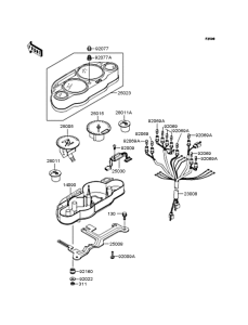 ZX1100 Спидометр