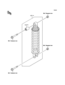 EX400 Амортизатор