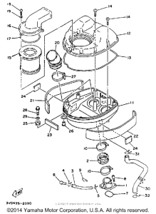 TDM850D Воздушный фильтр
