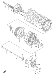 GS500 Бендикс