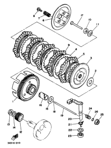 RT100K Сцепление