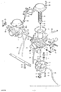 GS425 Carburetor assy