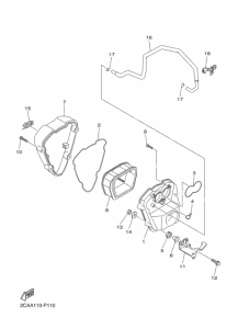 XVS1300CTF Впускная система 2