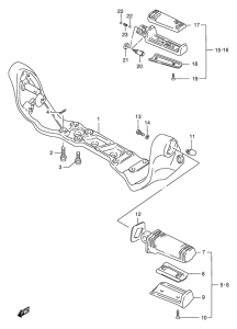 VS1400 Подножки
