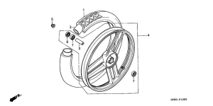 PK50S Transom + tube