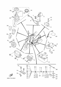 YW125 Equipo electrico