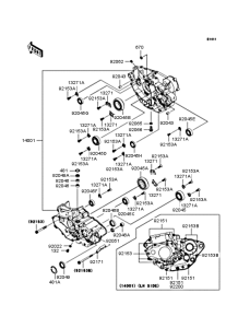  Картер двигателя