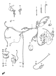VS800 Жгут проводов
