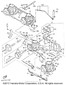 FZR600RDC Карбюратор