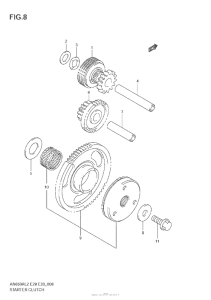 AN650 (ABS) Муфта стартера