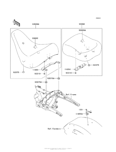 VN1700 Сиденье