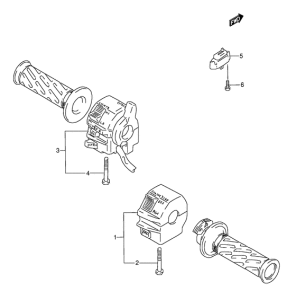 GSX-R1100 Рулевой переключатель