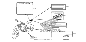  Лейбл предостережения