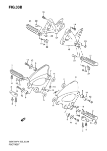 GSX750 Подножки