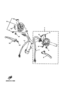 YA90 ﾊﾝﾄﾞﾙｽｲﾂﾁ. ﾚﾊﾞｰ
