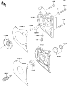 EX500 Водяной насос
