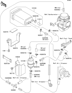 EX500 Fuel evaporative system(d6f / d7f)(ca)