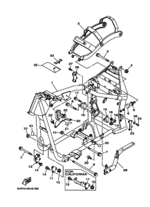 XV1700ATS XV17ATMW Frame comp