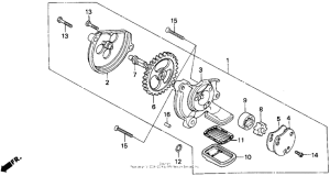 CB250 Масляный насос