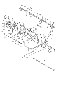 GSX1300R Дроссель