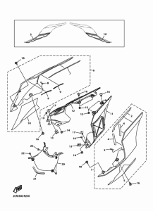 YZF-R1 Боковые обтекатели