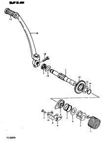 TS100 Ножной стартер