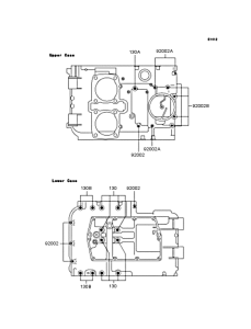 EX400 Болты крепления картера
