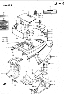 GV1400 Frame upper cover