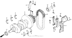 GL1200I Коленвал