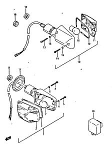 GSX-R400 Поворотники