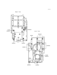 EL250 Болты крепления картера
