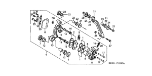 SJ100 Передний суппорт