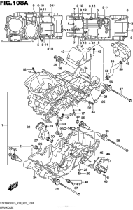 VZR1800BZ Картер двигателя