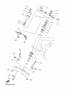 XVS400 ｽﾃｱﾘﾝｸﾞ
