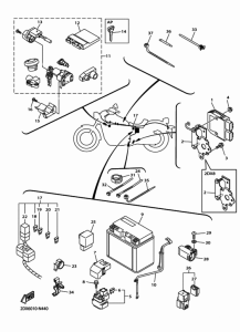 XVS950CU (ABS) エレクトリカル 2
