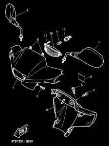CW50RS Обтекатель 1