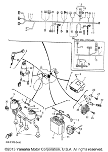 FZR600RHC Электрика