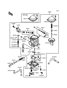 VN400 Карбюратор