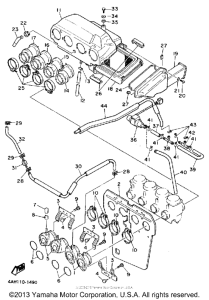 FJ1200DC Воздушный фильтр