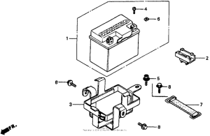 CT70 Аккумулятор