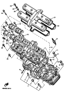 GTS1000A GTS1000AF Головка цилиндров